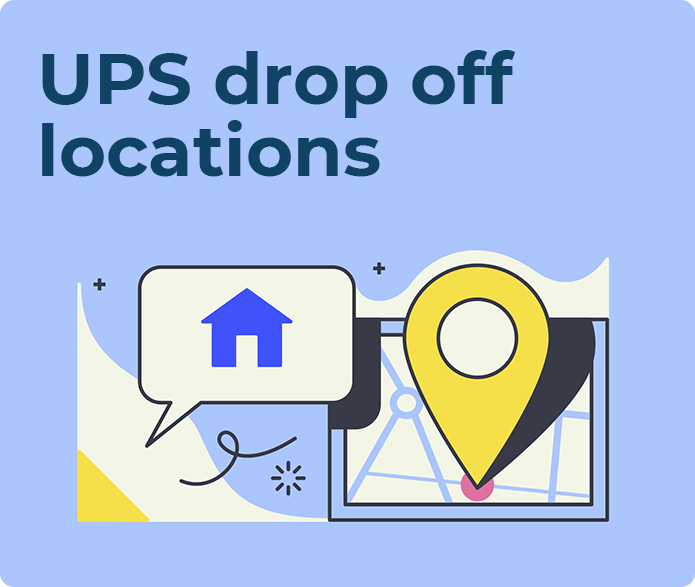 UPS drop off locations k2track.in